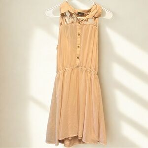 Rue21 Peach Sleeveless Mini Dress
